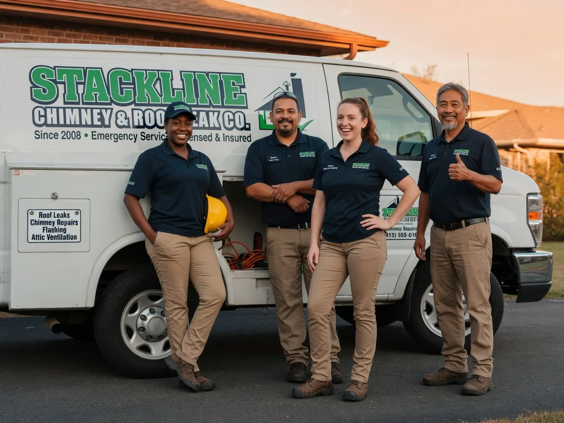 Chimney flashing repair company in Syracuse, NE